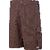 Pantalones cortos de trabajo PLANAM Canvas 320 marrón/negro 2176