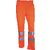 Pantalón de señalización con cremallera Bormio, pantalón de verano Air, naranja