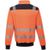 PW3 Chaqueta sudadera de alta visibilidad PW370 naranja/negro