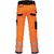 PW3 Pantalones con cremallera de alta visibilidad PW340 naranja/negro