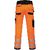 PW3 Pantalones con cremallera elásticos de alta visibilidad PW303 naranja/negro