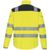 PW3 Chaqueta de softshell de alta visibilidad T402 amarillo/negro