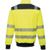 PW3 Chaqueta sudadera de alta visibilidad PW370 amarillo/negro