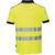 PW3 Polo de alta visibilidad T180 amarillo/negro