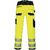 PW3 Pantalones con cremallera de alta visibilidad PW340 amarillo/negro