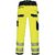 PW3 Pantalones con cremallera elásticos de alta visibilidad PW303 amarillo/negro