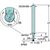 COROMANT Fresa copiadora de radios de metal duro macizo, CoroMill Plura Lollipop, T2CH, ISO P/M/S