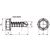 Tornillos perforadores hexagonales sin arandela de junta ecosyn®-MRX