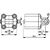 Brida oscilante / soporte de cojinete FESTO SNCB cilindros normalizados DNC, DSBC y cilindros compactos ADN, AEN